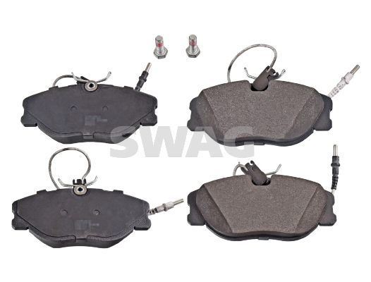 set placute frana,frana disc 62 91 6224 SWAG